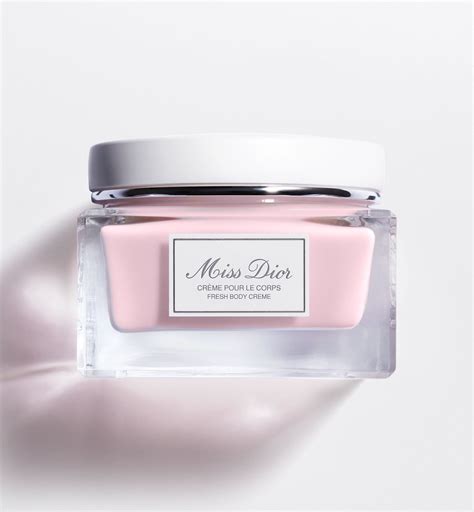 miss dior fresh body cream